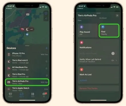 Jak znaleźć zgubione AirPods – krok po kroku, także offline